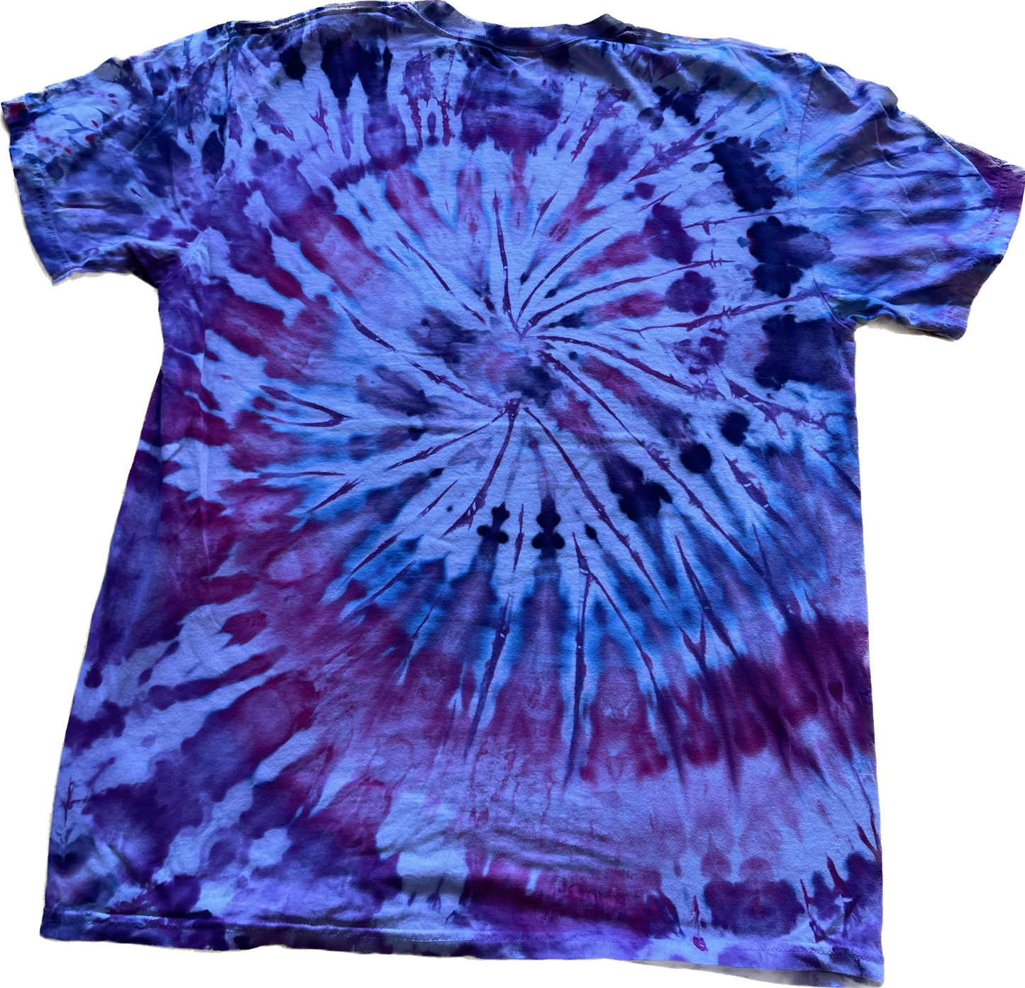 L - Hand Dyed Round Logo Tee