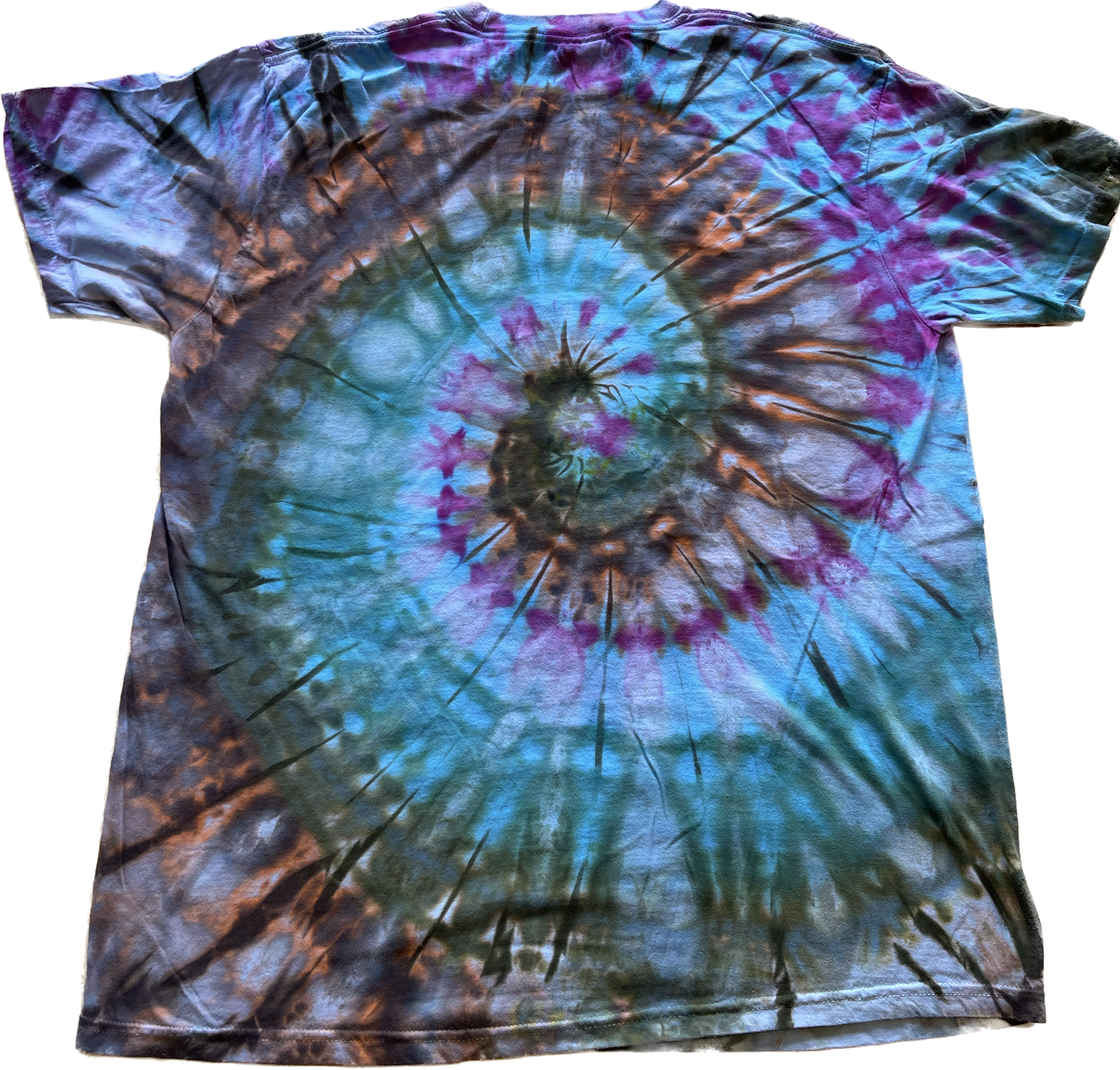 XL - Hand Dyed Round Logo Tee
