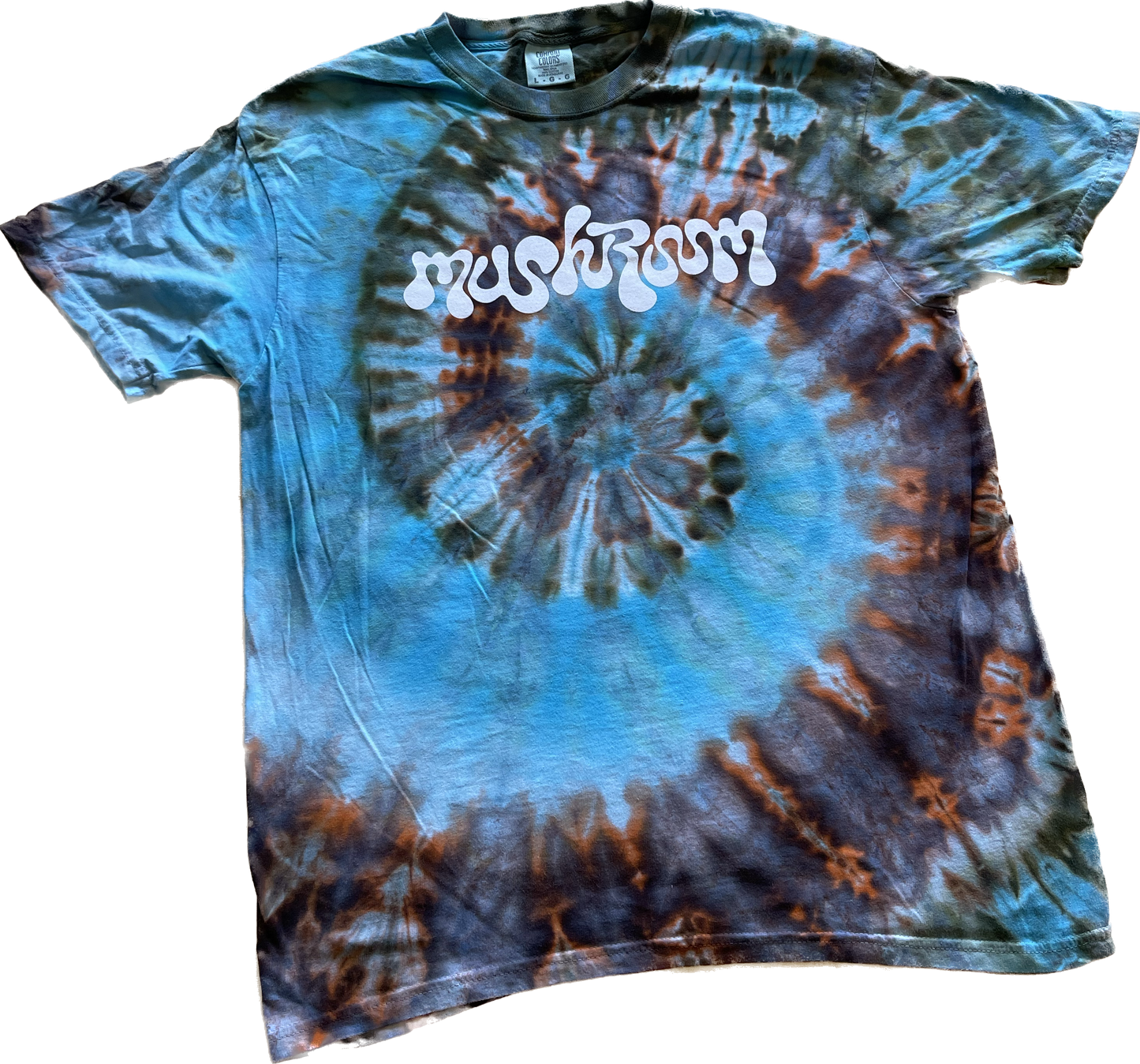 L - Hand Dyed Logo Tee